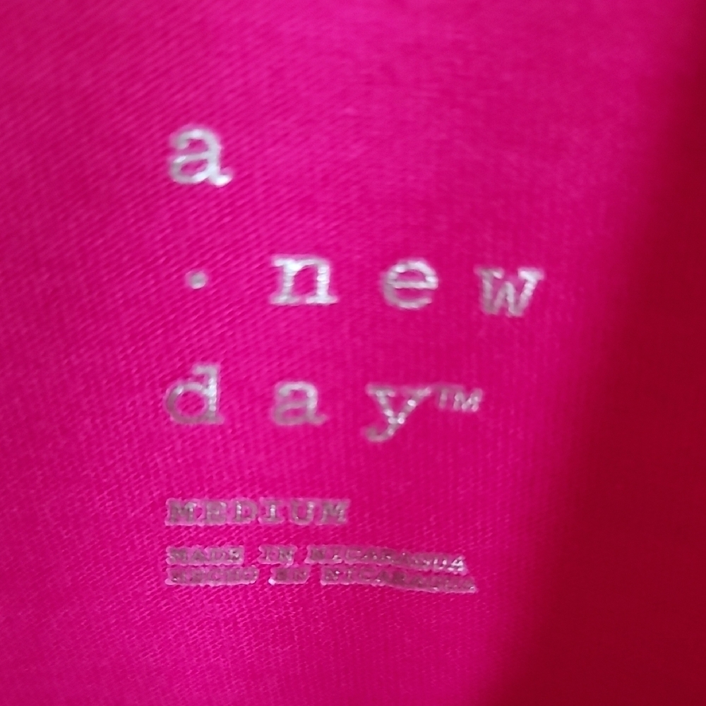 Pink Boxy Cap Sleeve Muscle Tee - Picture 2 of 7